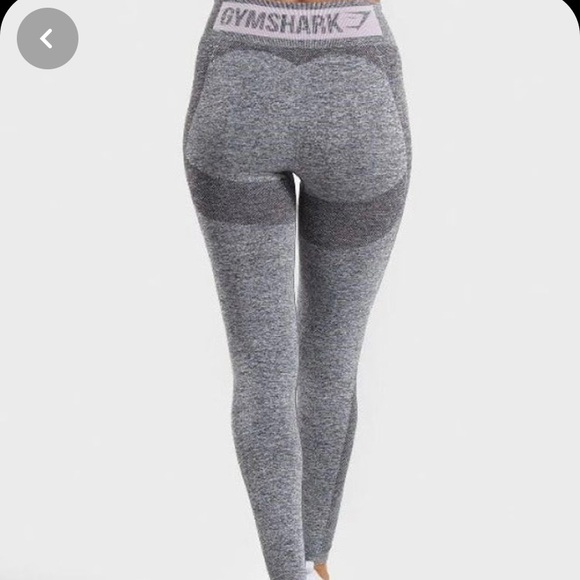 Gymshark seamless leggings. Grey marl. Size S. Perfect condition. - Picture 4 of 4